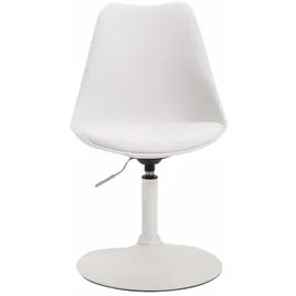 CLP 4er Set Esszimmerstühle Maverick Kunststoff weiß/weiß