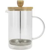 BERGNER Kolbenkaffeemaschine 800 ml  Beige
