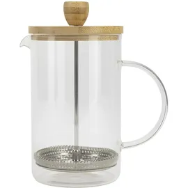 BERGNER Kolbenkaffeemaschine 800 ml  Beige