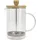 BERGNER Kolbenkaffeemaschine 800 ml  Beige