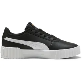 Puma Carina 3.0 Damen Schwarz/Weiß/Gold 36