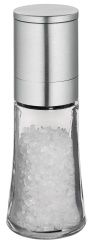 Cilio Bari Salzmühle, Ideal zum Mahlen von Pfeffer und Salz, Durchmesser: 5 cm, Höhe: 14 cm