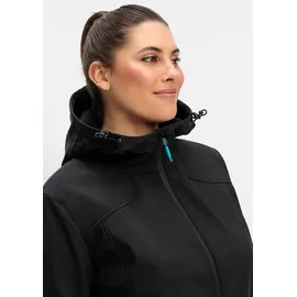 sheego Softshelljacke in schwarz | Gr.: 50