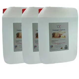30L Massageöl Neutral für Massage, Wellness, Physiotherapie, SPA etc. in Pharma Qualität (30L)