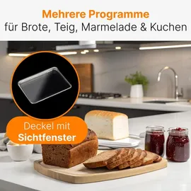 Clatronic BBA 3774 schwarz 1500g Brotbackautomat