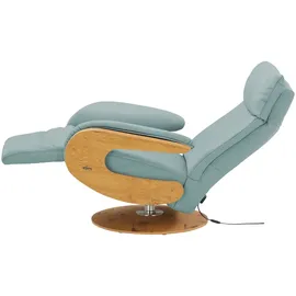 HIMOLLA Relaxsessel 7818 Leder 75 x 108 x 84 cm Blau elektrisch
