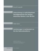 Versicherungen in Liechtenstein zur Zeit des Nationalsozialismus, Fachbücher