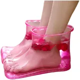 Massage Fuß Badeschuhe - Tragbare Fußbad Massage Schuhe | Fuß Spa Soak Schuhe Anti-Rutsch High-Density Fuß Einweichen Stiefel Haushalt für Fußentspannung