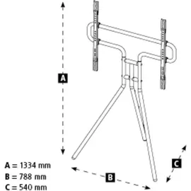 Hama TV-Stand 32-55" (00118099)