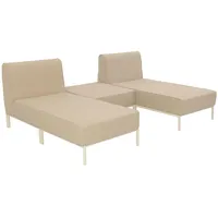 Oviala Loungesofa beige