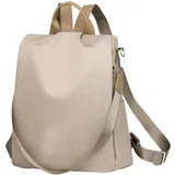 Tomihi Rucksack, Anti-Diebstahl-Rucksack mit großem Fassungsvermögen, Tomihi Tasche für den täglichen Gebrauch und Reisen, wasserdichter, Leichter Rucksack (Beige)