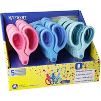 Westcott Softgrip Kinderschere 24 Stück Displaybox | Schere mit