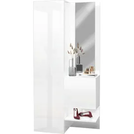 INOSIGN Kompakt Garderoben-Set 90 x 35 x 190 weiß