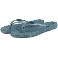 Ilse Jacobsen HORNBÆK | Cheerful01 | Damen Flip Flops mit Glitter | Dänische Design | Sommer Strand Zehentrenner | Lichen Blue | 36 EU - 36 EU