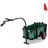 Wiltec Angelwagen mit Tasche, Angel Trolley bis 50kg Bollerwagen Transportkarre