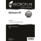 Chronoplan Terminplaner Adressen A5 Rot
