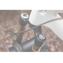 oak components Air Cap Fork Cap Gabelkappe Ventilkappe Silber