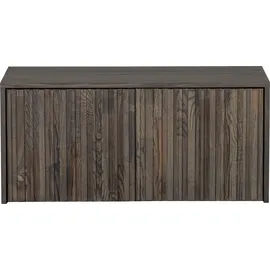 Woood Truhenbank New Gravure Braun 88 x 40 x 50 cm