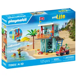 Playmobil My Life Rettungsturm mit Beach buggy 71903