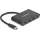 DeLock 64174 USB 3.2 Gen 1 USB Type-C Hub mit 3 x USB Type-C Buchse - Dockingstation - USB-C zu 4x USB-C, PD 100 Watt