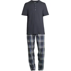 SCHIESSER Pyjama Night & Home Dunkelblau 56