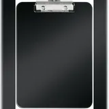 Leitz Klemmbrett Wow A4 Polystyrol schwarz Packung mit 10 Stück