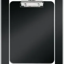 Leitz Klemmbrett Wow A4 Polystyrol schwarz Packung mit 10 Stück