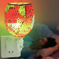 PORFOYO Elektrische Duftlampe, Wachsschmelzwärmer, Stövchen für ätherische Öle, Aromatherapie Diffusor, Aromalampe für Duftwachs, Steckdosen Lampe für Schlafzimmer Wohnzimmer Dekoration