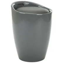 vidaXL Hocker mit Stauraum Kunstleder 0 x 0 x 0 cm Grau