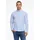 Lindbergh Businesshemd "Oxford-Hemd (Langarm) Slim Fit", Herren, Gr. XL, Normalgrößen, blau (lt blau mix), Obermaterial: 97% Baumwolle, 3% Elasthan, Hemden