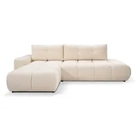 GrainGold Ecksofa  Sile , creme , Maße (cm): B: 288 H: 90