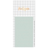 Grafik-Werkstatt Magnet-Block mit Goldveredelung | Abreißblock | 50 Blatt | Notizen