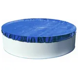 Starmatrix Abdeckplane Rund 450/460 cm Blau mit Übermaß Sommer & Winter Pool Schwimmbad