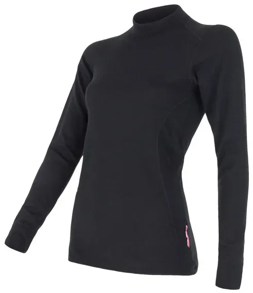 Damen-T-Shirt Sensor Double Face Langarm Größe: S /  schwarz