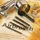 Wiltec Reinigungsbürsten Set für Airbrushpistolen 1,5/1,09/0,88/0,73/0,63/0,55 mm