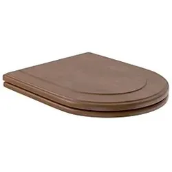 Villeroy & Boch WC-Sitz Hommage Birke massiv/Nussbaum gebeizt