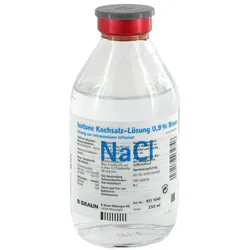 Kochsalzlösung 0,9% Glasflasche