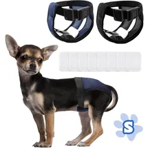 luxuskollektion 2er Pack Wiederverwendbare Läufigkeitshose Verstellbar