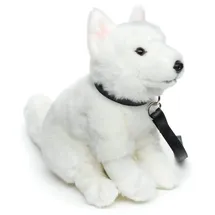 Uni-Toys Weißer Schweizer Schäferhund Welpe 26 cm Weiß