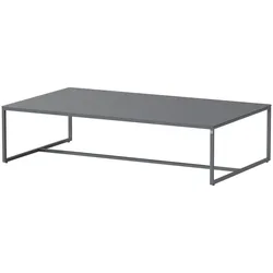 4Seasons Valetta Kaffee-Tisch Alu 120 x 70 x 30cm - Anthrazit