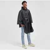 Fahrrad-Regenponcho für Erwachsene schwarz Einheitsgröße