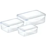 Tescoma JGO 3 CONTENEDORES RECT 0,2-0,4-1,0L FRESHBOX