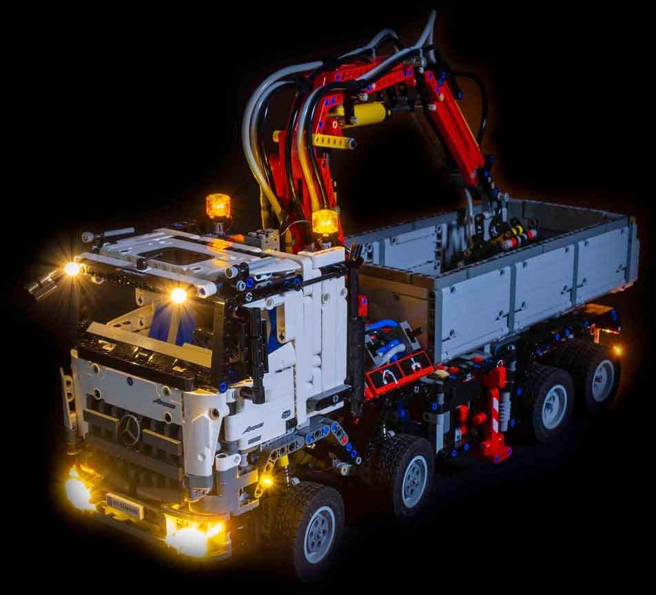 Beleuchtungssets kompatibel mit LEGO® Mercedes-Benz Arocs 3245 (42043)