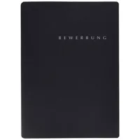 Pagna 3er Set Bewerbungsmappen Special, schwarz