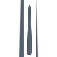 Kopschitz Kerzen Spitzkerze Pacific Blau/Grau 40 x 2,2 cm 10 St.