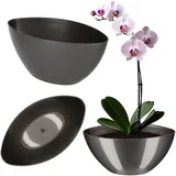 Kadax Moderne Form 21 x 12 cm Anthrazit