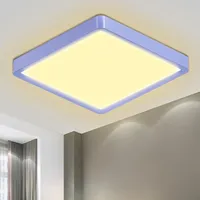 Lqwell LQWELL® Deckenleuchte LED Deckenlampe, IP44 Wasserfest Badlampe Quadrat