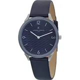 Pierre Cardin Pigalle Stripes Blau Leder 40 mm CPI-2017