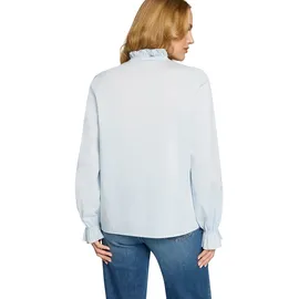 Zero Bluse mit Rüschen Blau 38