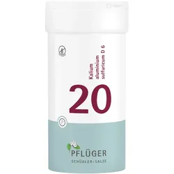 Schüßler-Salz Nr. 20 Kalium aluminium sulfuricum D6 400 St Tabletten